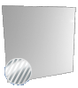 Postkarten Quadrat 12,1 cm x 12,1 cm mit partieller UV-Lack-Veredelung