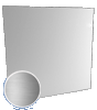 Postkarten Quadrat 21,0 cm x 21,0 cm mit Heißfolienprägung Silber